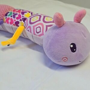Baby Soft‎ Toy Caterpillar Plush Multicolor Patchwork 22” Rattle